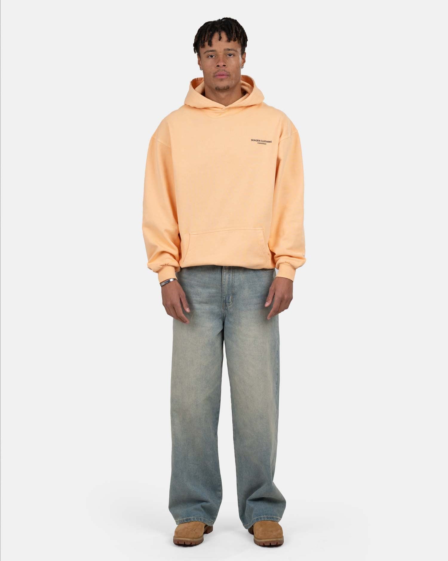 UNMARKED Hoodie Peach | Skagen - clothing.dk